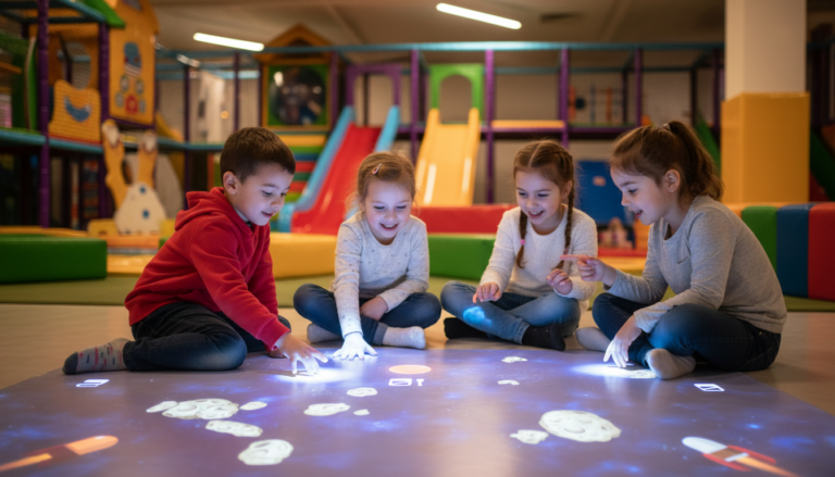 FlySky – interaktivní podlaha 